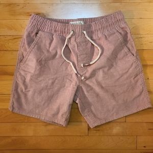Raw Yarn Industries Dusty Rose Corduroy Shorts S